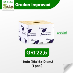 grodan 22.5 with 1 planting hole