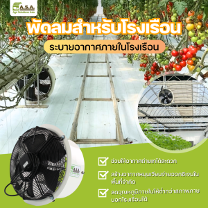 ASA Greenhouse Recircullation Fans